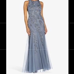 Adrianna Papell beaded gown